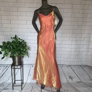 👗NWT🤩 • VINTAGE |•DE-LARU•| Y2K Biased Cut Occasion Dress 9/10 & 11/12